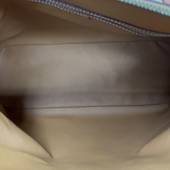 CELINE Macadam Blason Triomphe Leather Handbag/Mini Tote Bag, Brown, 43321 - Picture 8 of 9